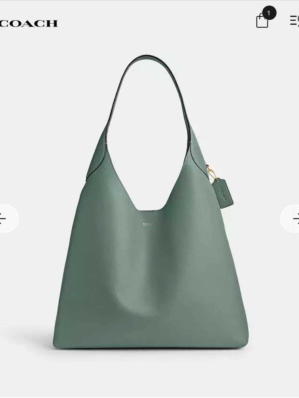 Coach Sage Green Brooklyn 39